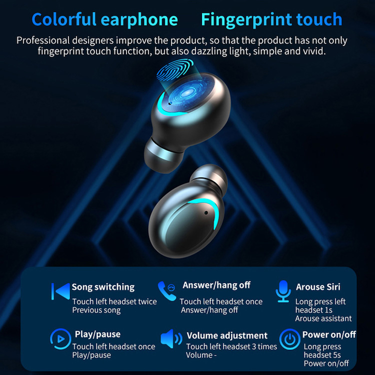 F9-5C Hifi Stereo Wireless Earphones